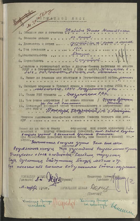 Хабибов Усман Минитбиевич Документ 1