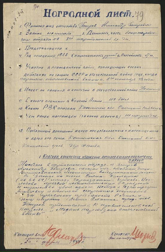 Петров Александр Петрович Документ 1
