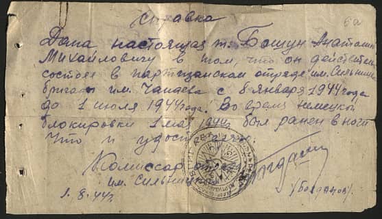 Бошун Анатолий Михайлович Документ 1