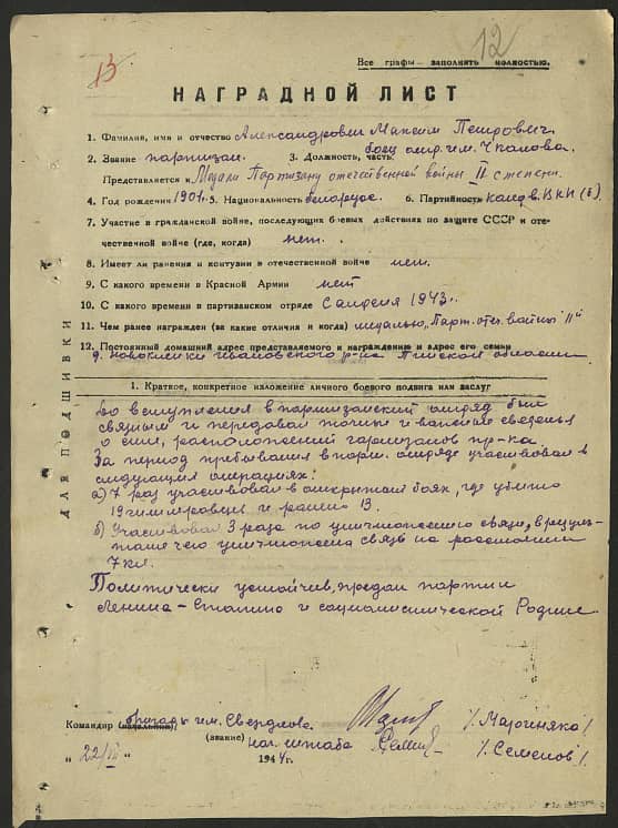 Александрович Максим Петрович Документ 1