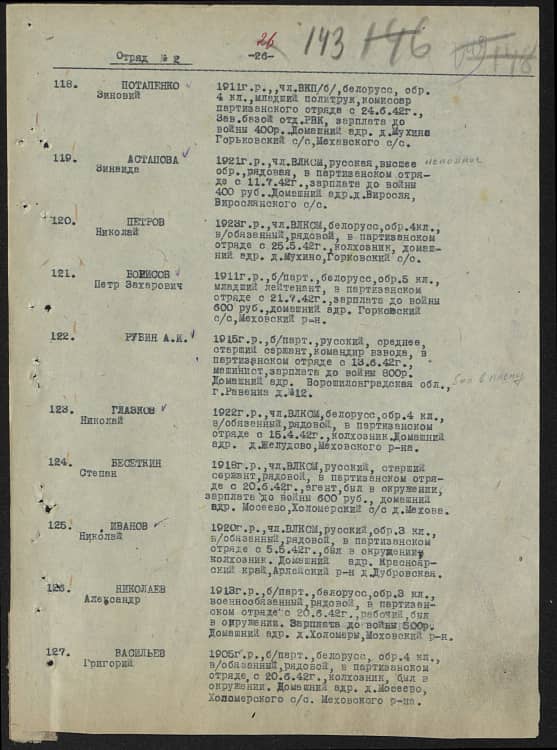 Астапова Зинаида  Документ 1