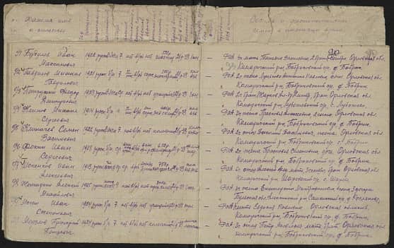 Гаврилов  Михаил  Гаврилович  Документ 1