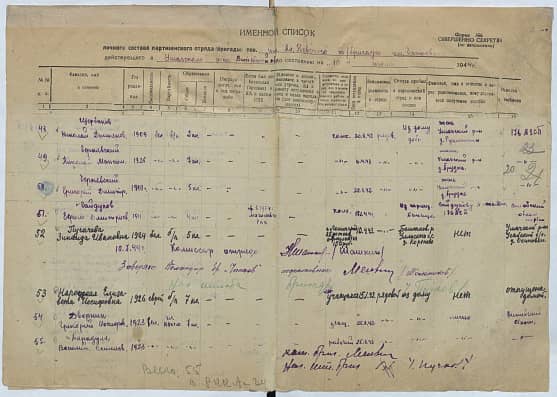 Бородуля Василий Семенович Документ 1