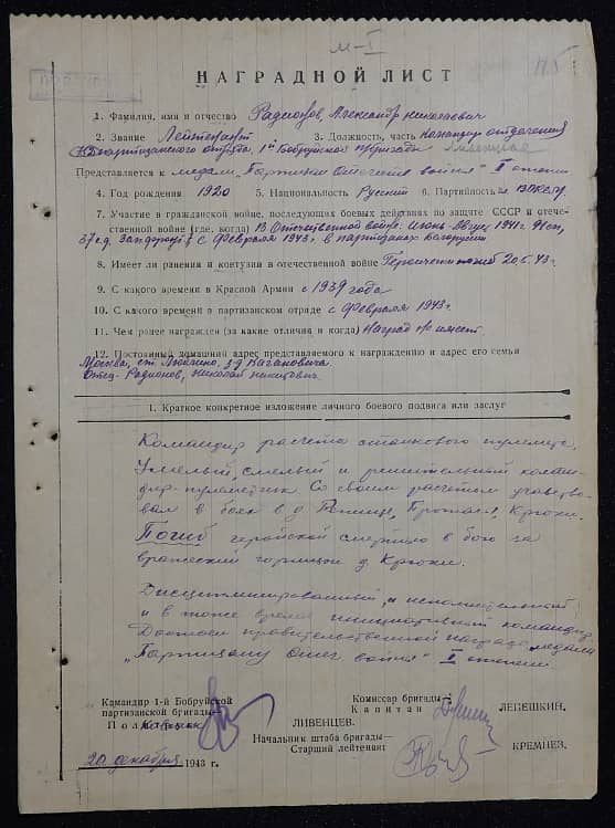 Радионов Александр Николаевич Документ 1