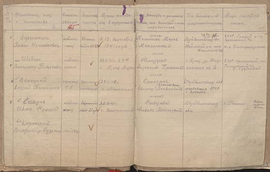 Коротков Владимир Кузьмич Документ 1