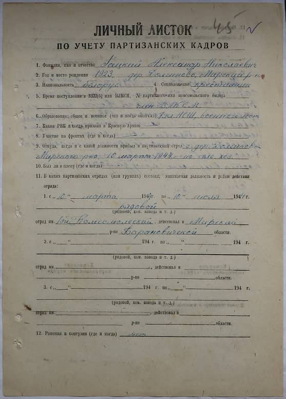 Гацкий Александр Николаевич Документ 1