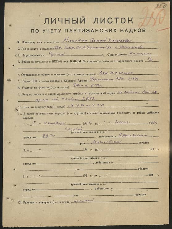 Никитин Андрей Кириллович Документ 1