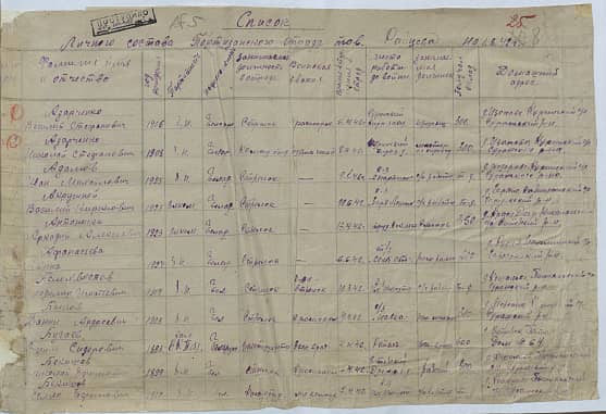 Адамов Иван Михайлович Документ 1