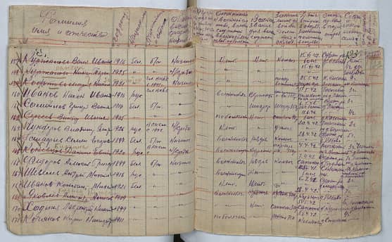 Астафьев Семен Егорович Документ 1