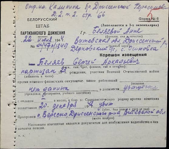 Беляев Сергей Аркадьевич Документ 1