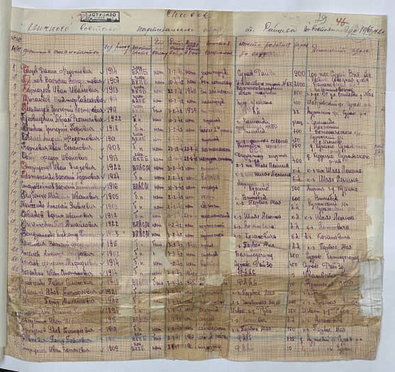 Караньков Парфен Дмитриевич Документ 1