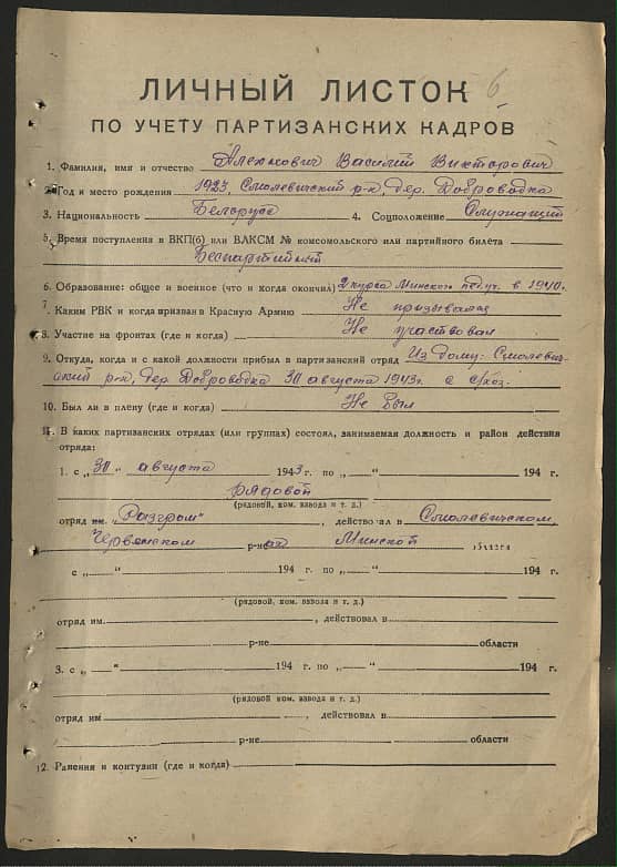 Алехнович Василий Викторович Документ 1