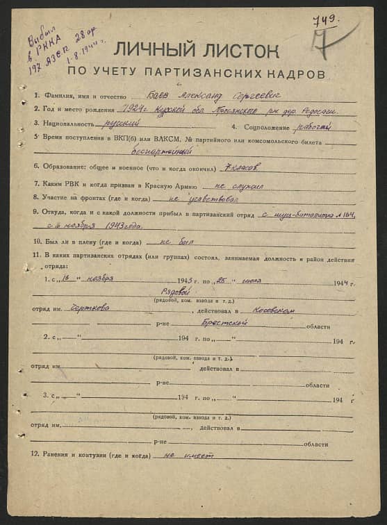 Баев Александр Сергеевич Документ 1