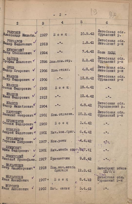 Кузменков Степан Федорович Документ 1