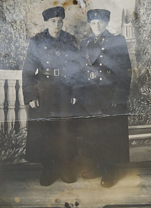На фото: Аксенчик Федор Иосифович во время службы в милиции